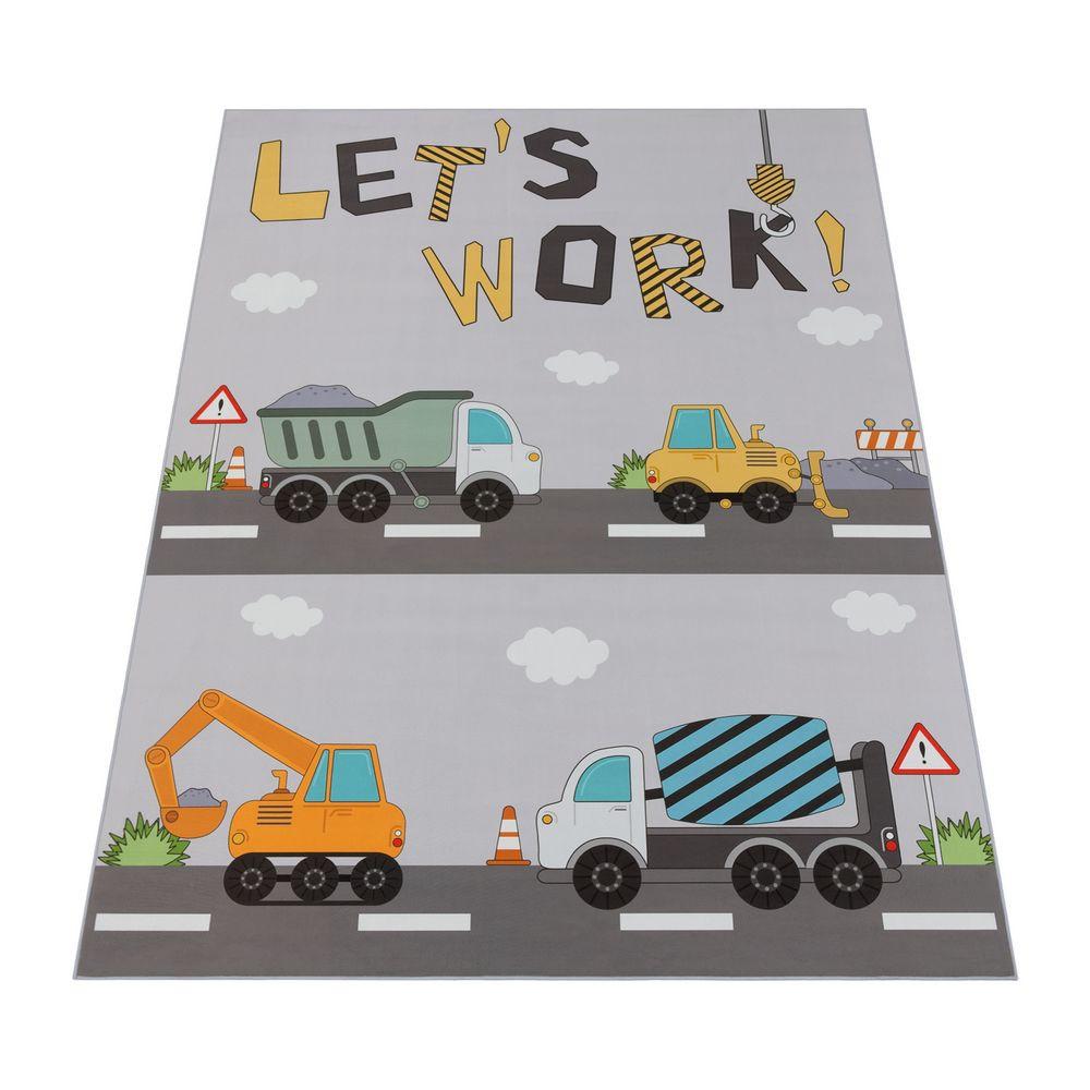 Image of Teppich Kinderzimmer Kinderteppich Rutschfest Unisex 200 cm