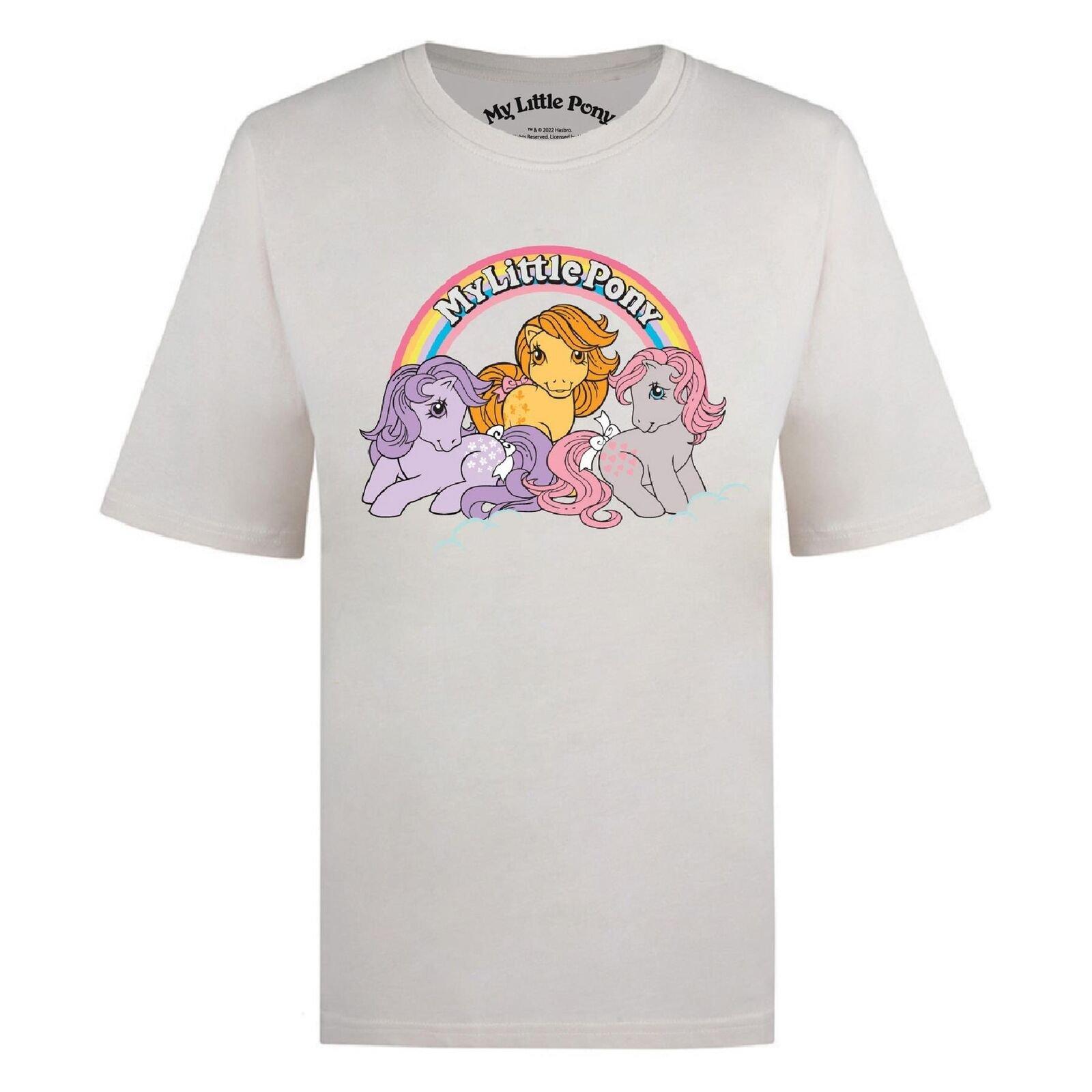 Image of Mon Petit Poney Tshirt Damen Weiss S