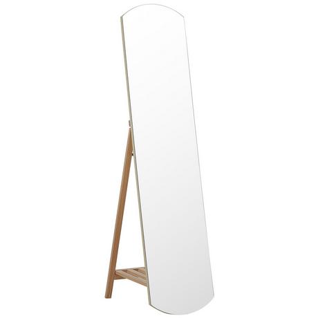 Beliani Miroir sur pied en Bois de pin Moderne CHERBOURG  