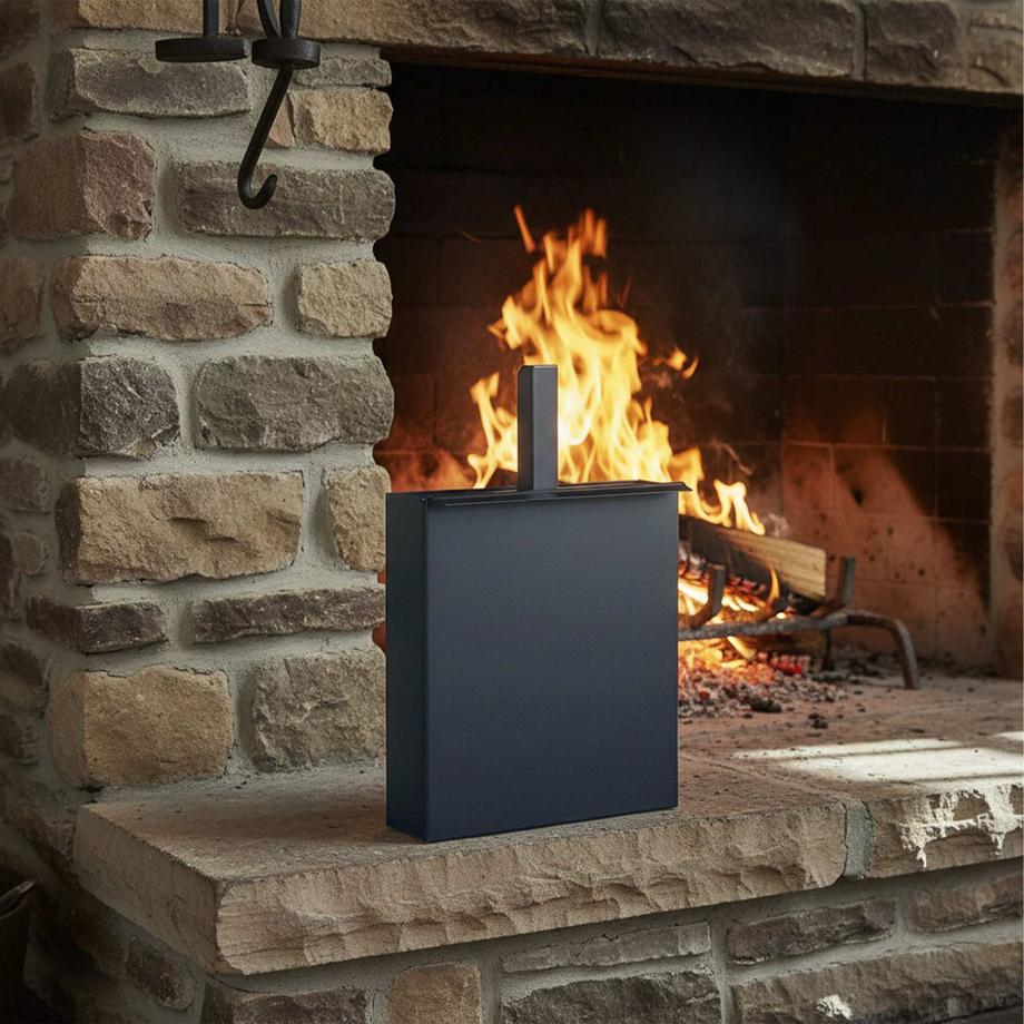 B2X Posacenere con paletta in antracite  