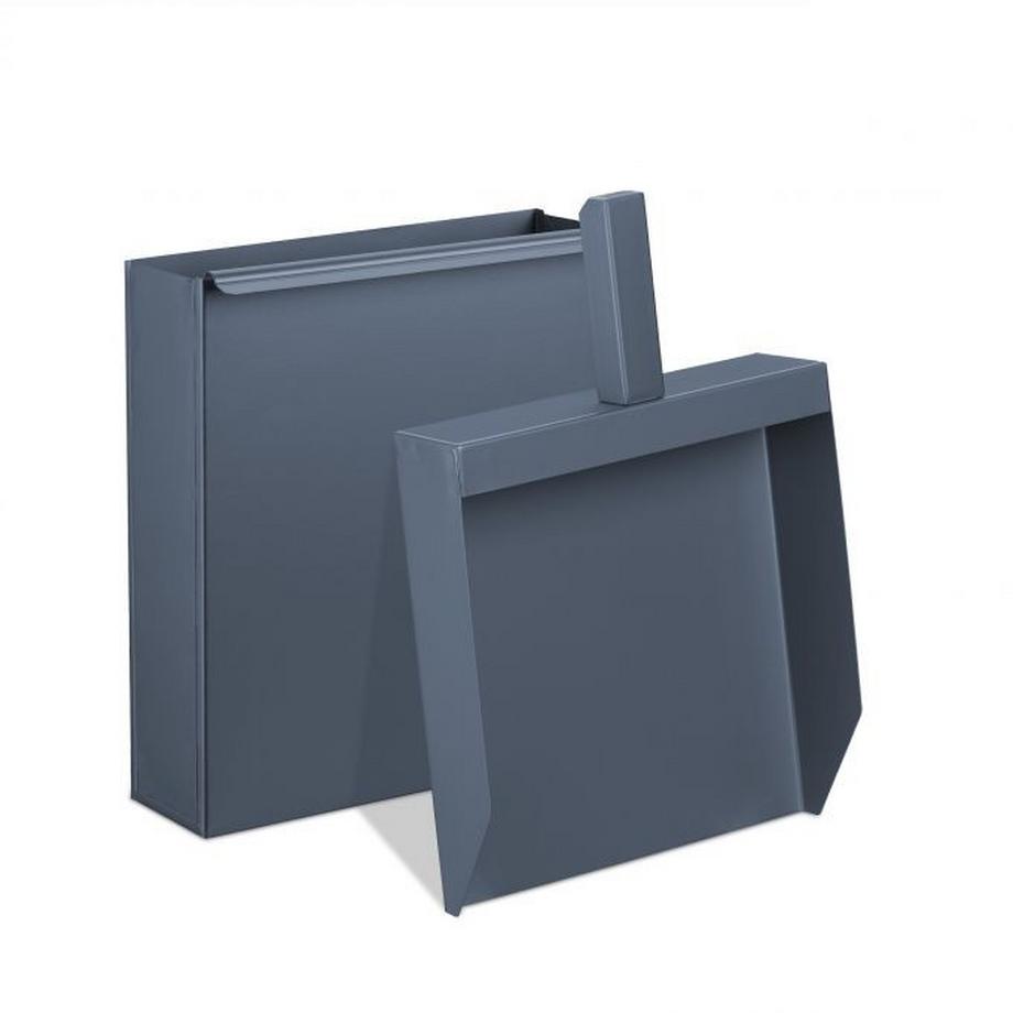 Posacenere con paletta in antracite