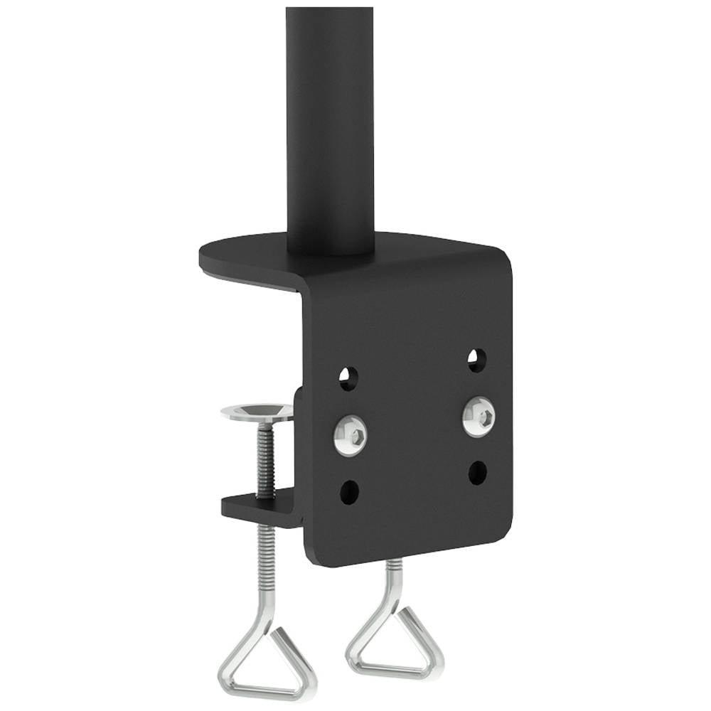 NewStar  2 vie Supporto da tavolo per monitor 25,4 cm (10) - 68,6 cm (27) Nero Regolabile in altezza 