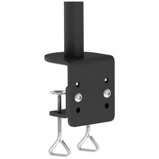 NewStar  2 vie Supporto da tavolo per monitor 25,4 cm (10) - 68,6 cm (27) Nero Regolabile in altezza 