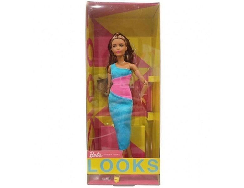 Image of Signature Looks Brunette Ponytail Turquoise