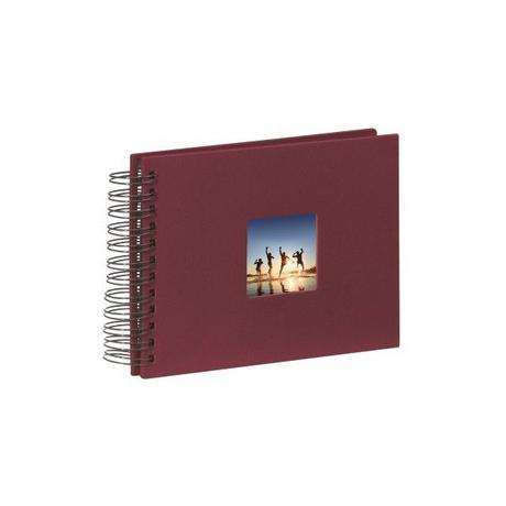 hama HAMA Spiralalbum Fine Art 90154 240x170mm, bordeaux 25 Blatt  