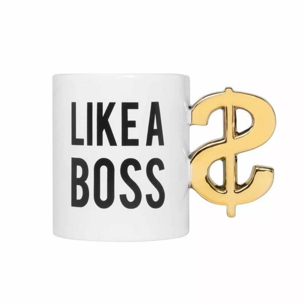 Mugs - Boss Mug, One Size, Blanc
