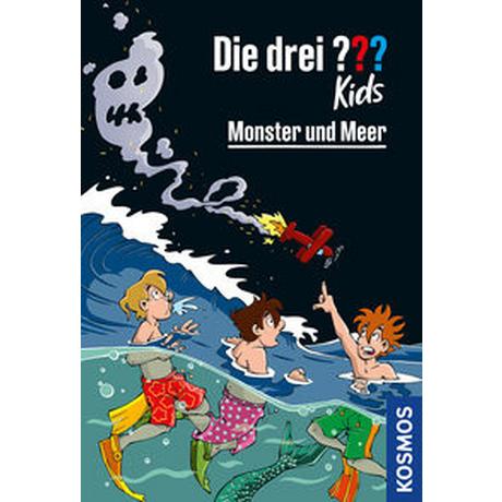 Die drei ??? Kids, Monster und Meer Blanck, Ulf; Pfeiffer, Boris; Schmidt, Kim (Illustrationen); Kampmann, Stefani (Illustrationen) Copertina rigida 