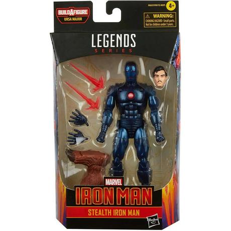 Hasbro  Marvel Legends Ursa Major Series Stealth Iron Man Action Figure 