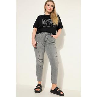 Studio Untold  Mom-Jeans, HighWaist, destroyed, 5-Pocket 