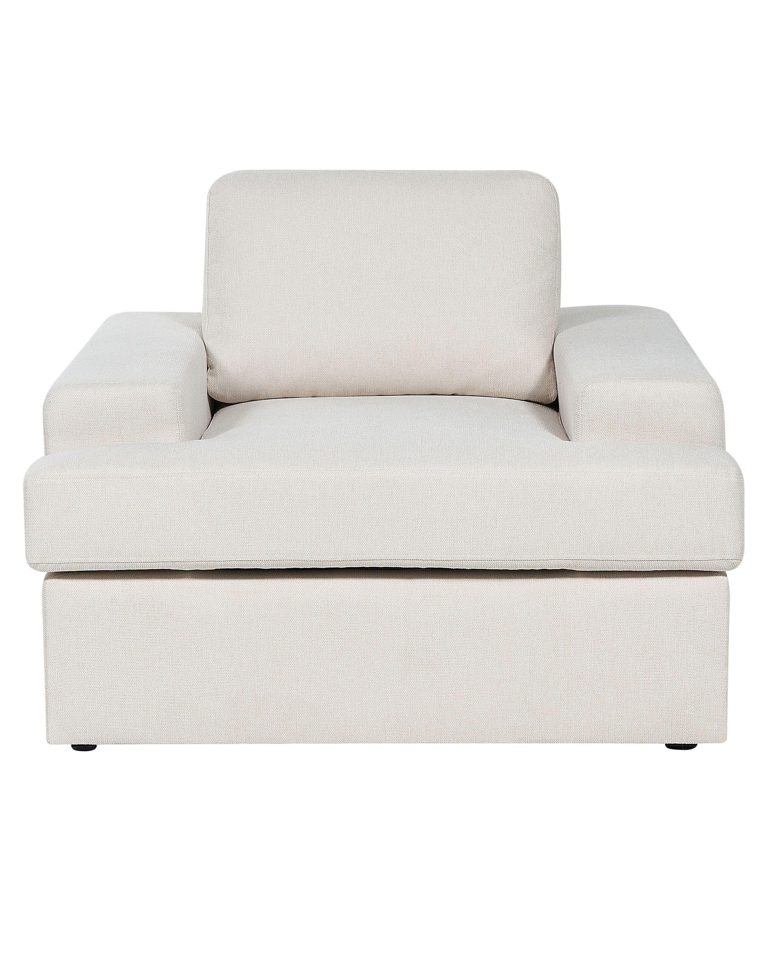 Beliani Fauteuil en Polyester Traditionnel ALLA  