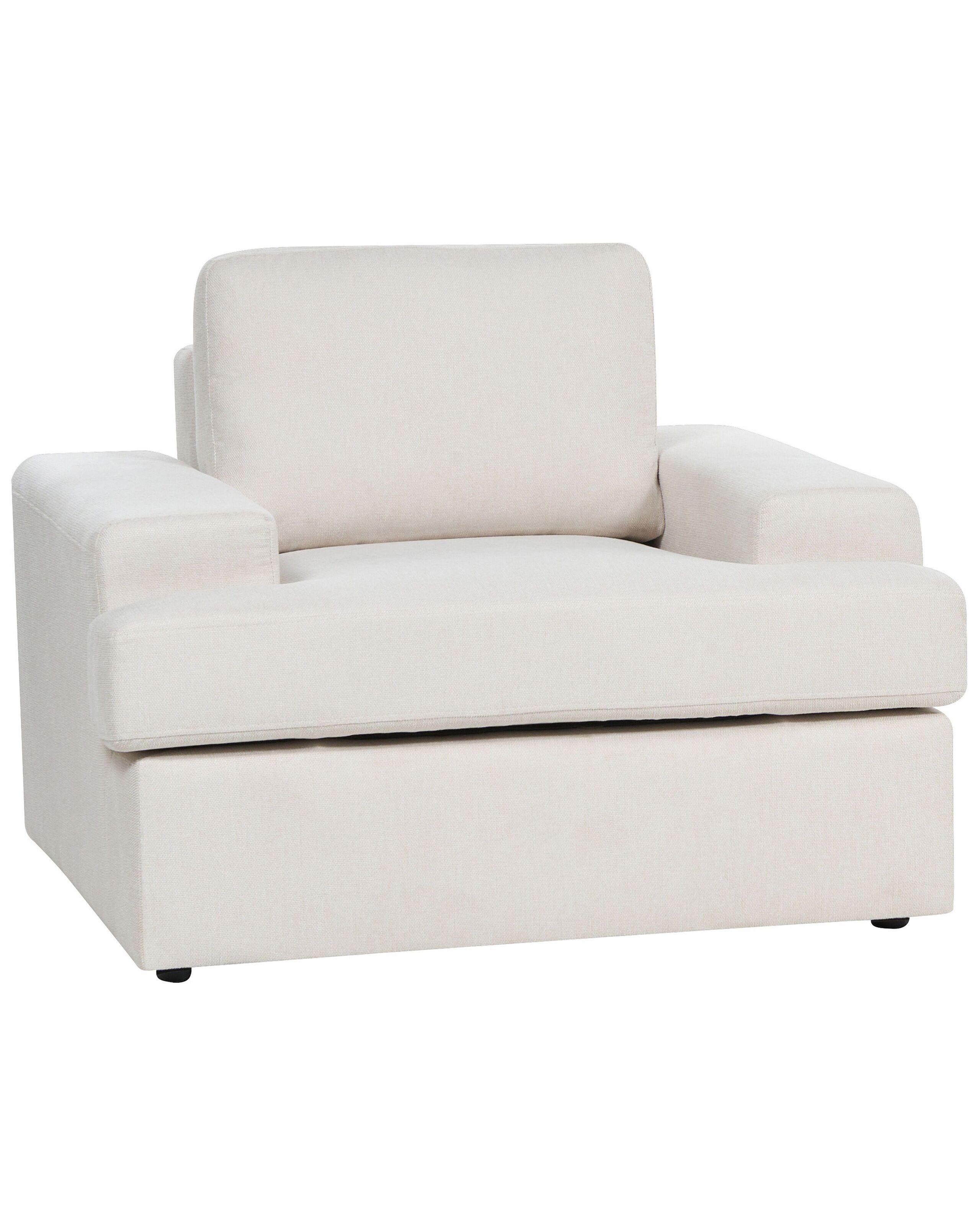 Beliani Fauteuil en Polyester Traditionnel ALLA  