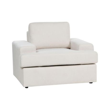 Beliani Fauteuil en Polyester Traditionnel ALLA  