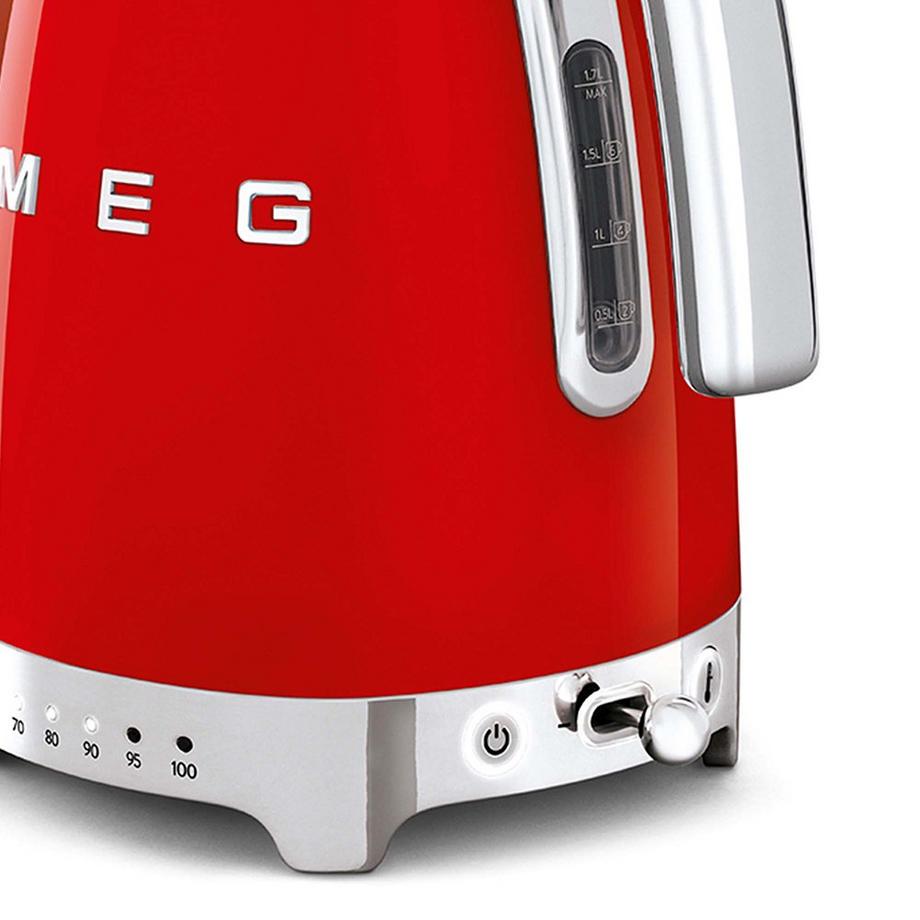 SMEG Bollitore 1,7l con impostazione della temperatura regolabile KLF03RDEU  
