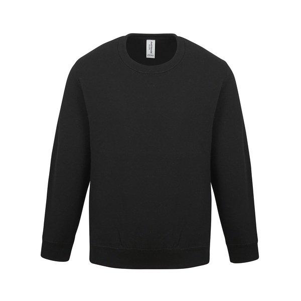 Image of Just Hoods Plain Pullover Mit Rundhalsausschnitt Jungen Schwarz 128
