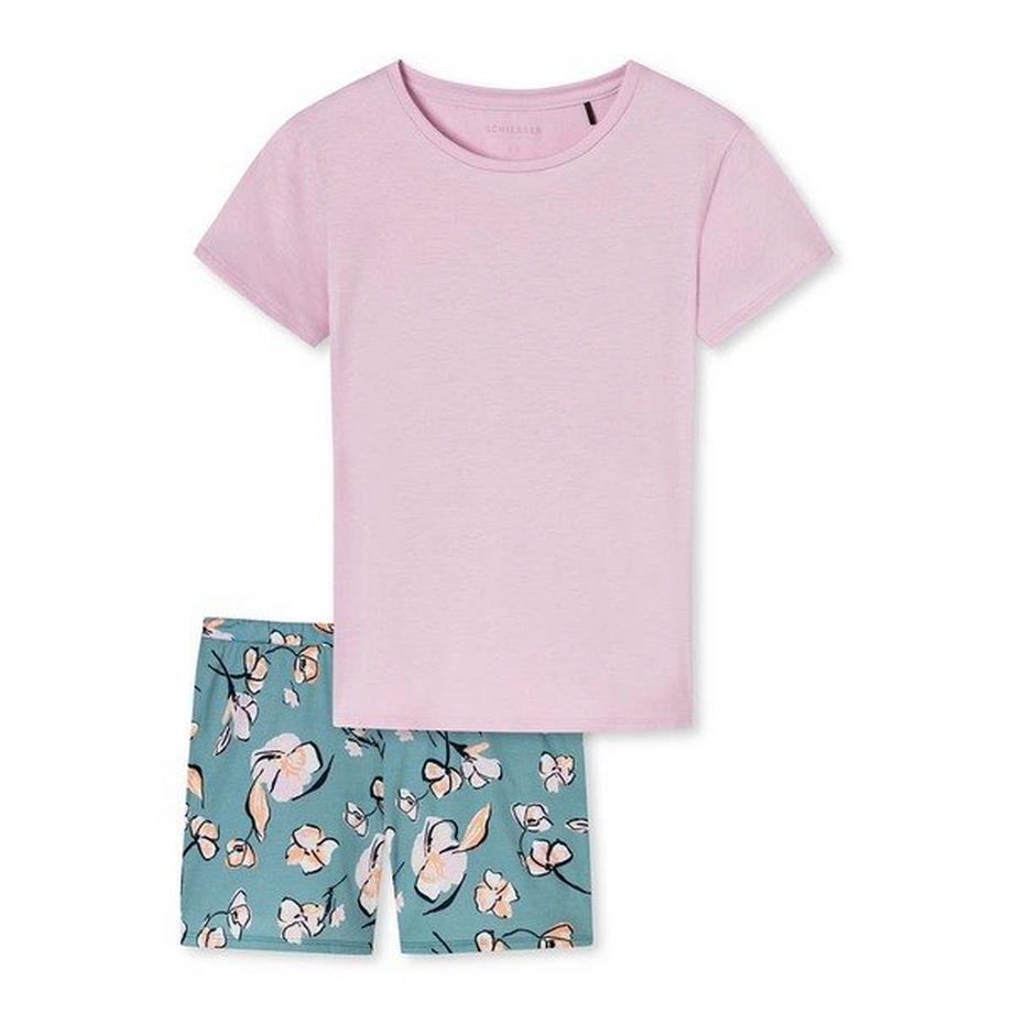 Schiesser Modern Floral Pyjama Court  