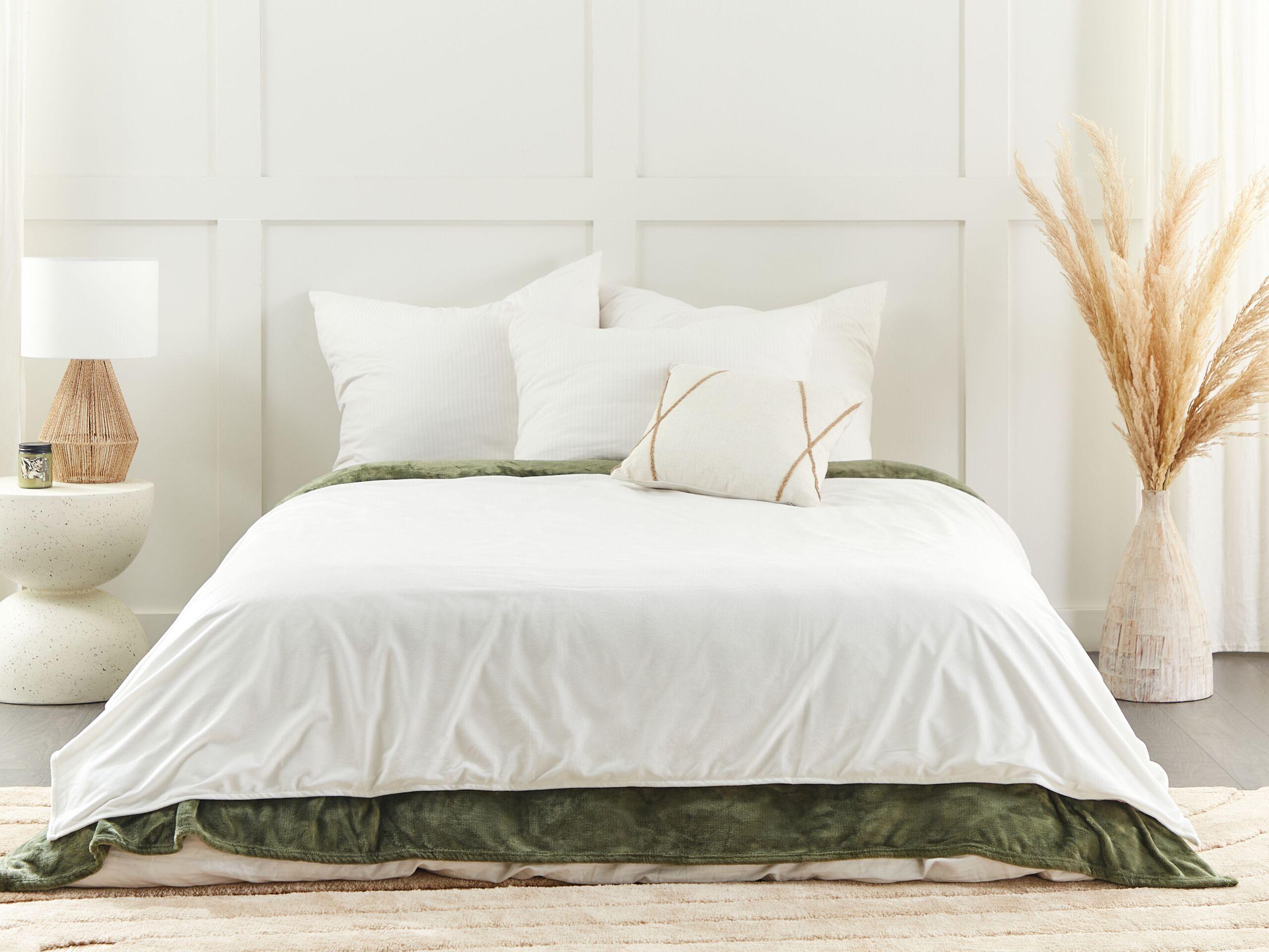 Beliani RHEA Housse de couverture lestée en polyester moderne  