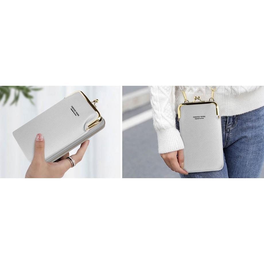 Avizar  Kunstledertasche mit Schulterriemen 