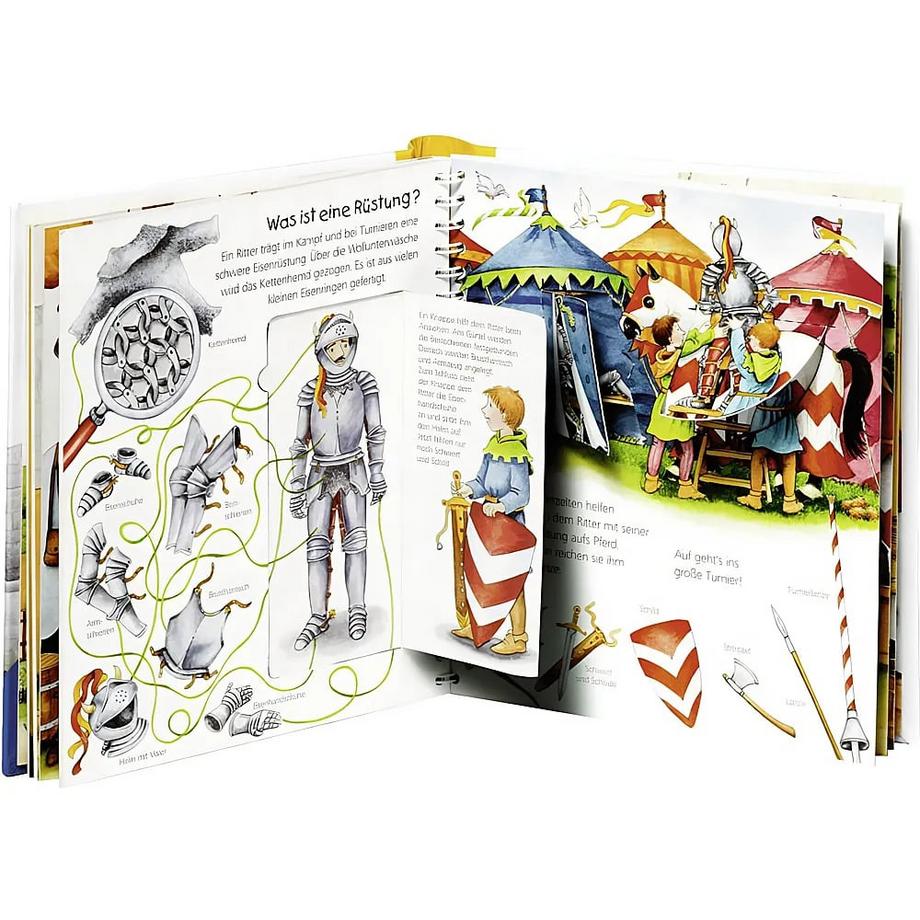 Wieso? Weshalb? Warum? junior, Band 4: Die Ritterburg Trapp, Kyrima; Trapp, Kyrima (Illustrationen) Gebundene Ausgabe 