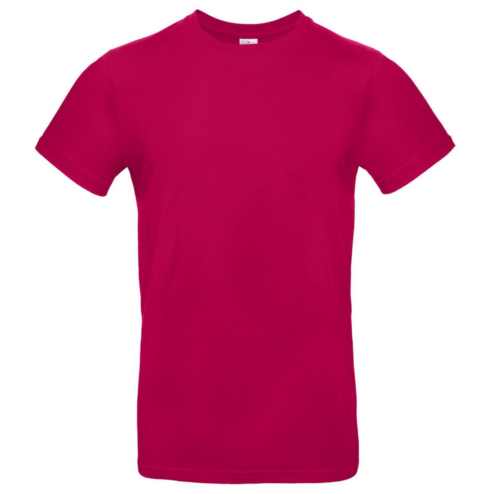 Image of B&c Tshirt #e190 Tee Herren Pink XL