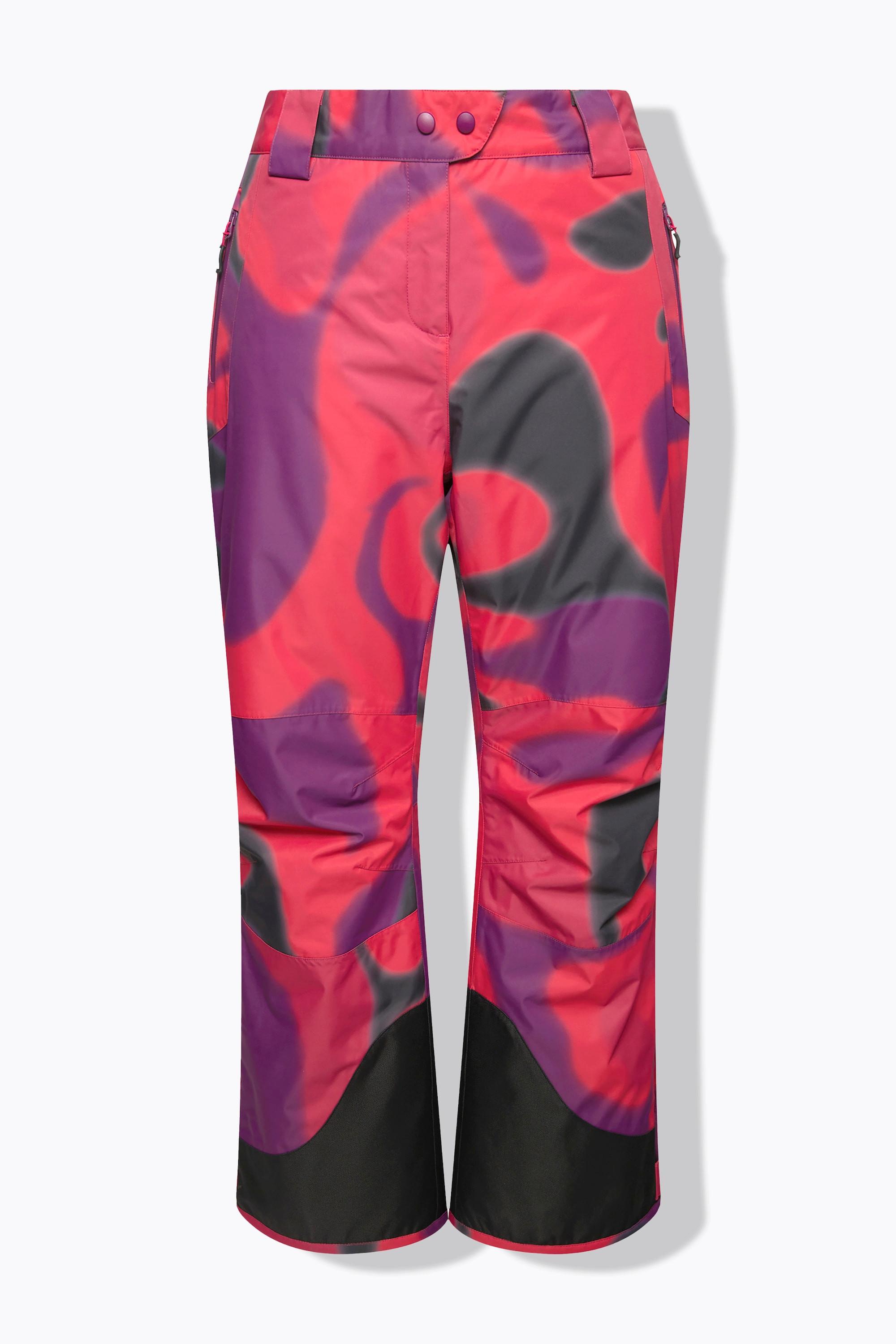 Ulla Popken  Pantalon de ski HYPRAR déperlant avec genoux préformés et lanière à scratch 