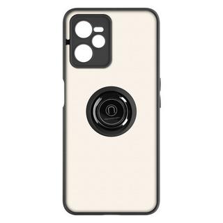 Avizar  Coque Realme C35 Noir avec Anneau 