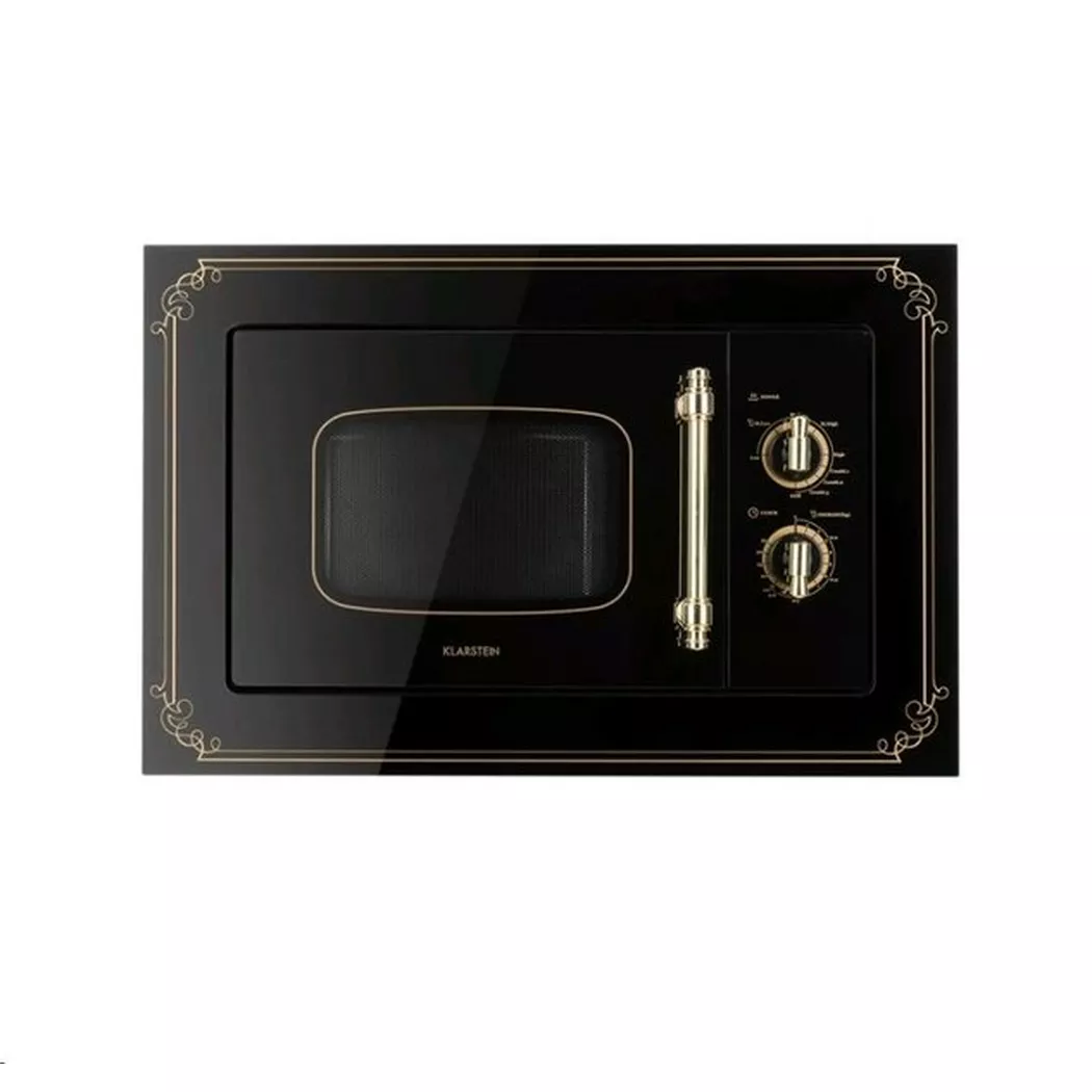Klarstein – Victoria 20 Einbau-Mikrowelle Schwarz, One Size