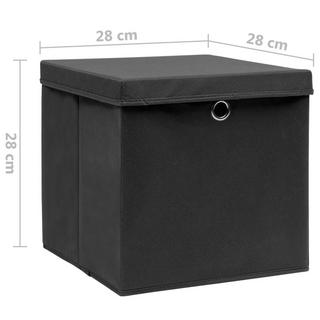 VidaXL Boîte de rangement tissu  