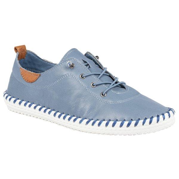 Image of Leinenschuhe St Ives Damen Blau 39