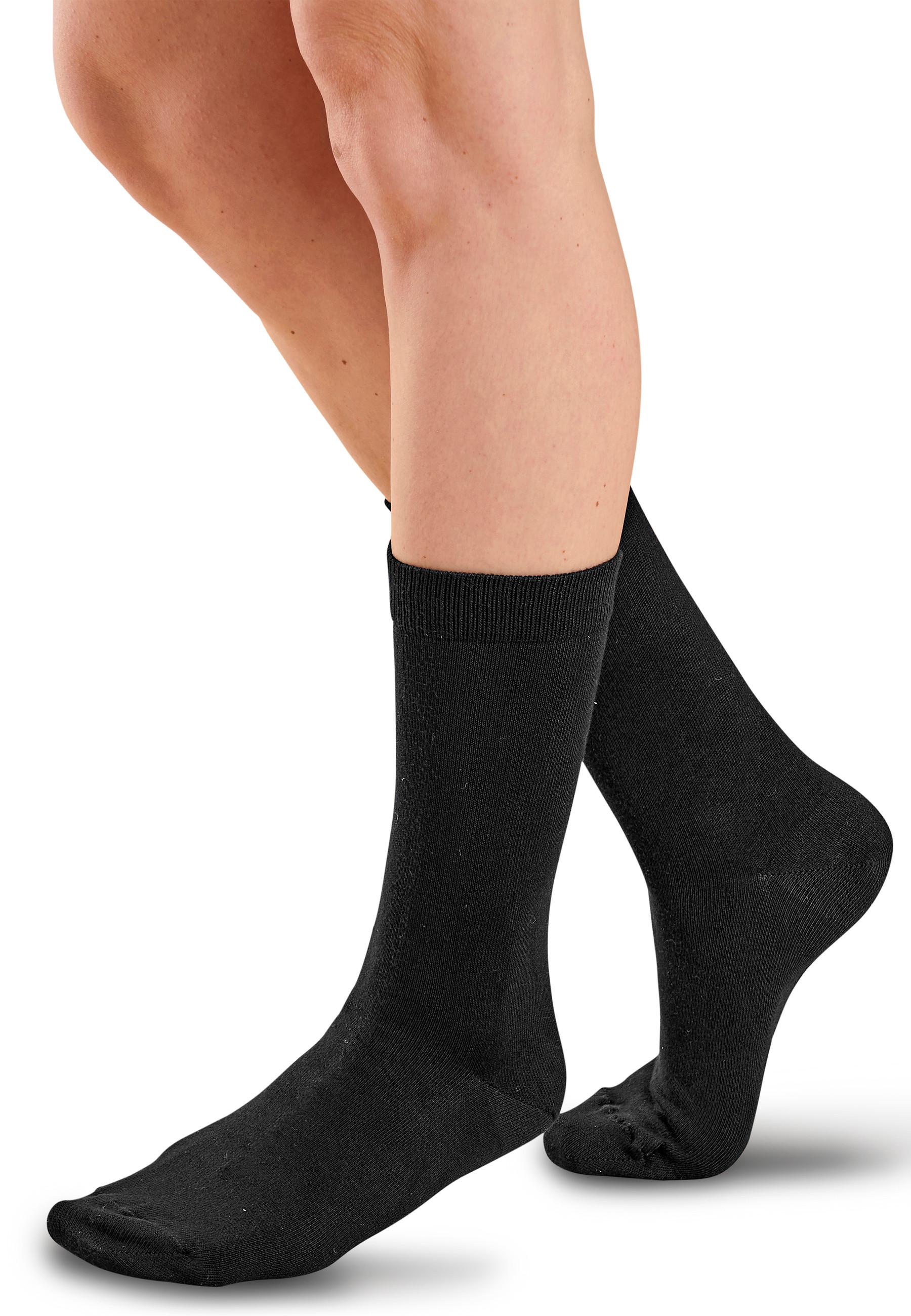 Image of Socken. Damen Schwarz 45-47