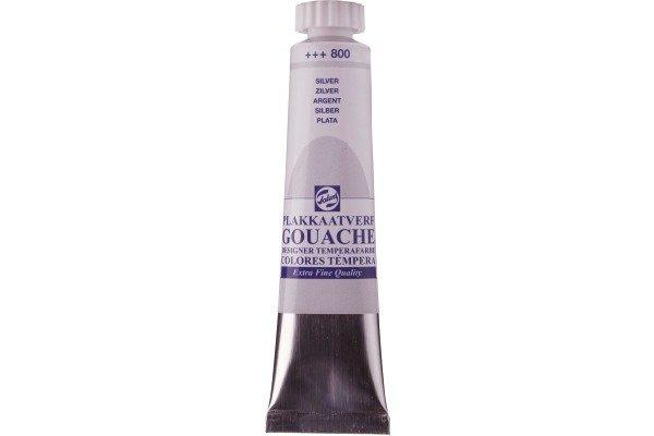 Talens TALENS Plakatfarbe 20ml 800/7 Silber  