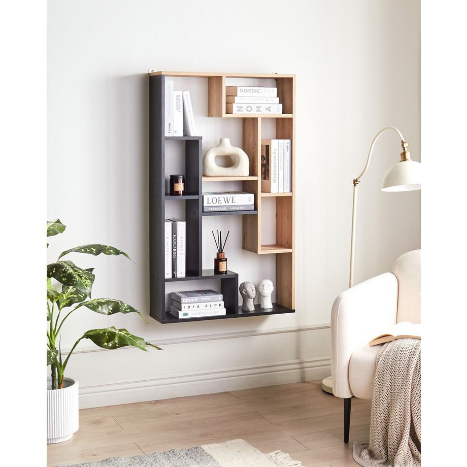 Beliani Regal aus Faserplatte Skandinavisch ALMA  