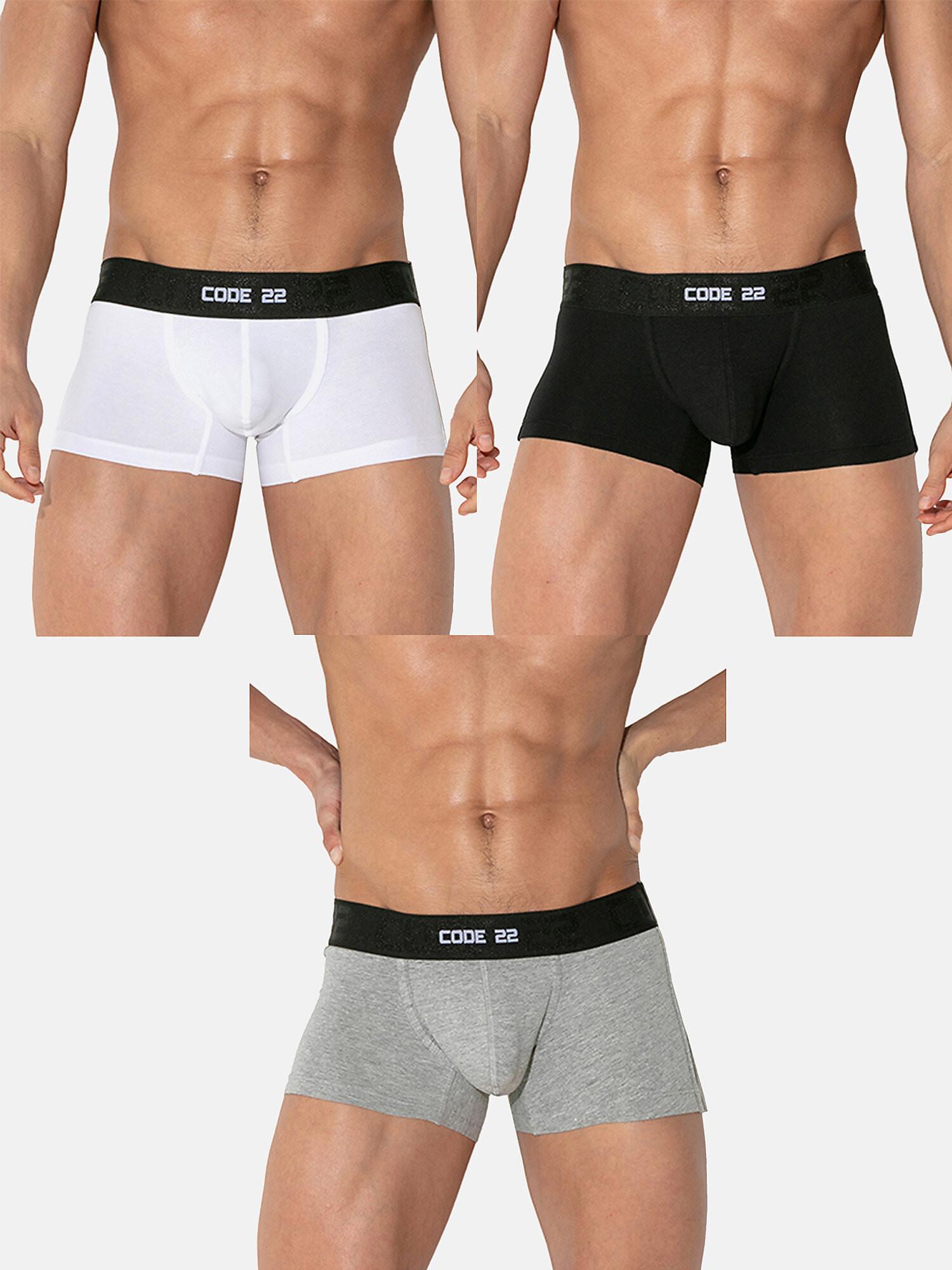 Code22  Confezione x3 boxer Basic 