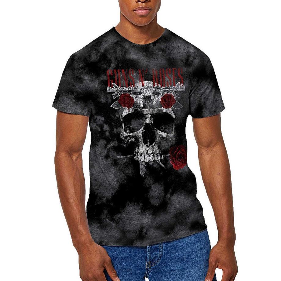 Guns N' Roses Guns N' Roses T-shirt Crâne et Roses  