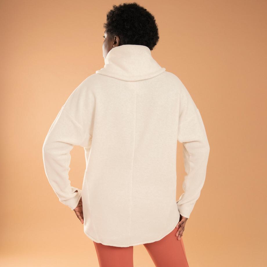 KIMJALY  Felpa yoga donna relax poliestere 