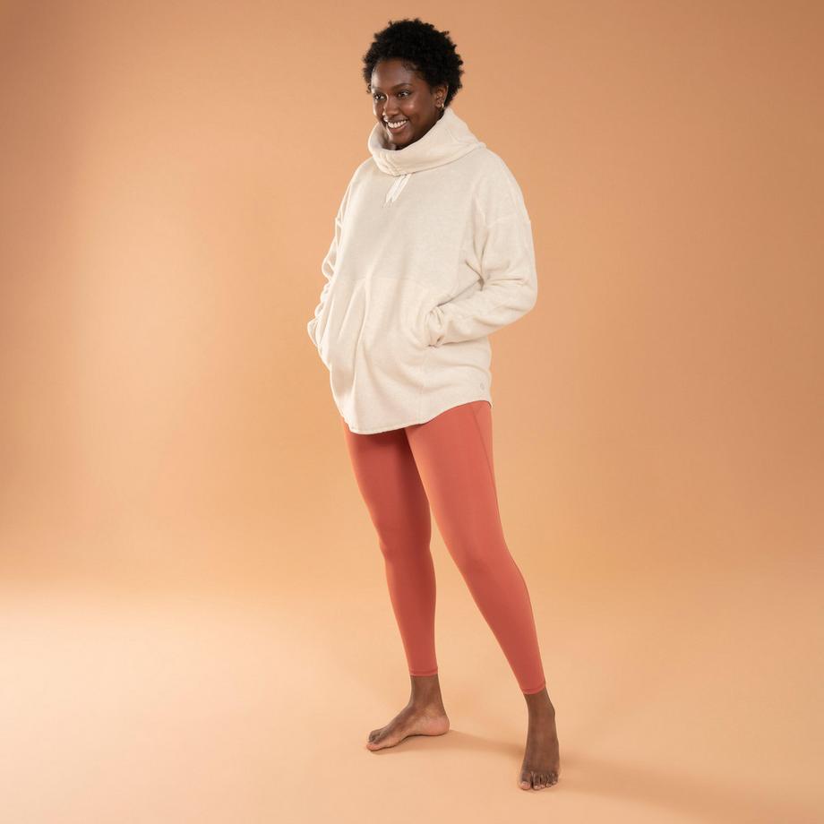 KIMJALY  Felpa yoga donna relax poliestere 