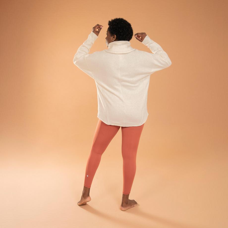 KIMJALY  Felpa yoga donna relax poliestere 