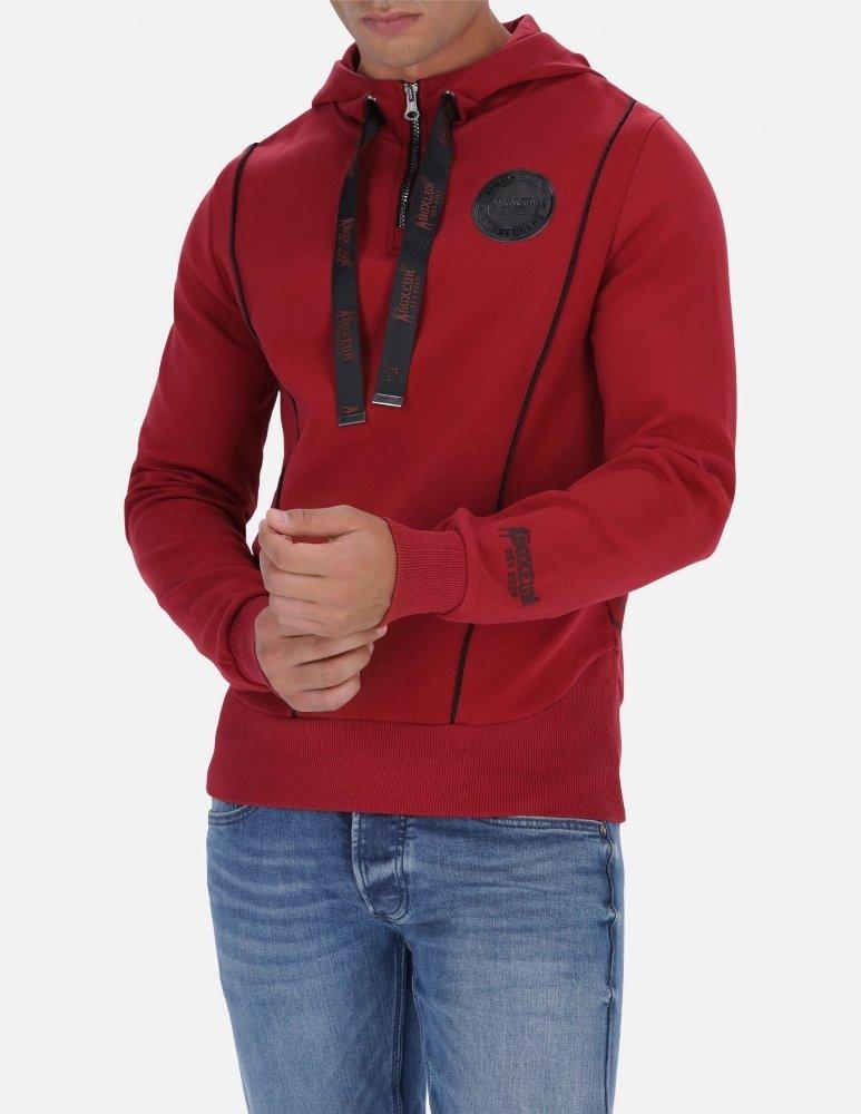 Image of Kapuzenpullover Herren Bordeaux XXL
