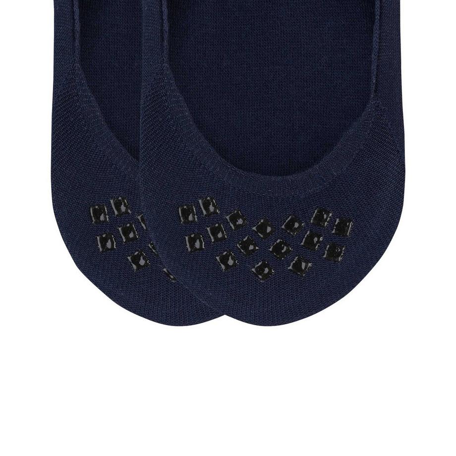 Burlington Everyday Invisible Calzini Antiscivolo Tallone Confezione da 4  