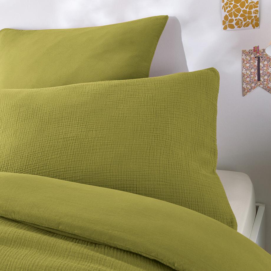 La Redoute Intérieurs Taie d'oreiller enfant gaze coton lavé  