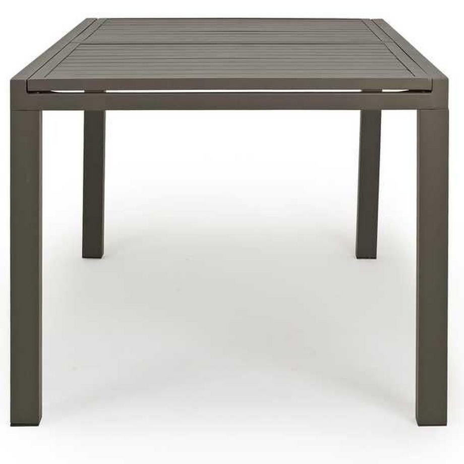 mutoni Table à rallonge de jardin Hilde 160-240x90 Coffee  