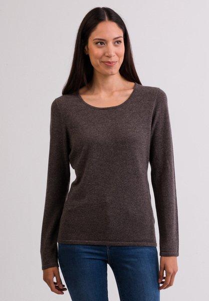 CASH-MERE.CH  Kaschmir Rundhals Pullover 