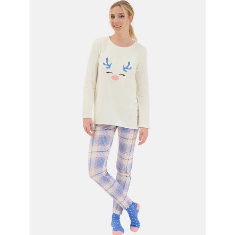 Lisca  Pyjama Leggings Tunika Langarm Holiday 