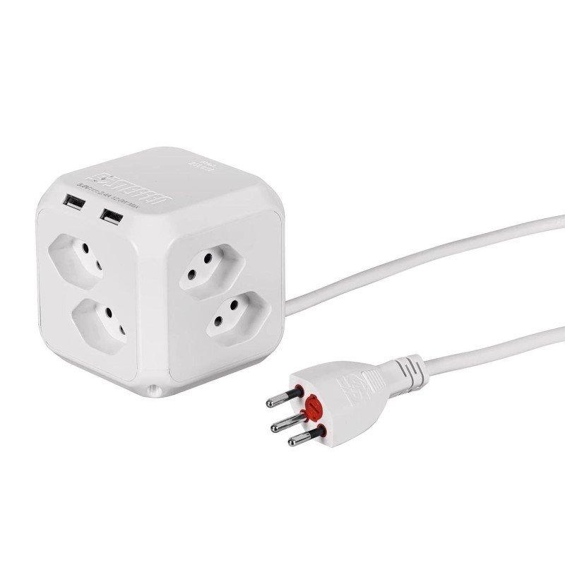 Image of CUBE 8xT13 und 2x USB 5V