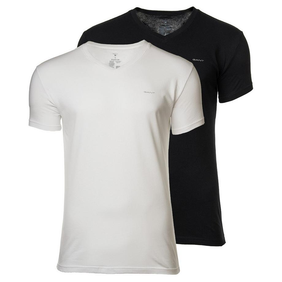 Maglietta Uomini Confezione da 2 Vestibilità confortevole-V-NECK T-SHIRT 2-PACK