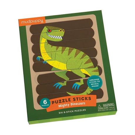 mudpuppy  Dinosaurier, Puzzle Sticks 