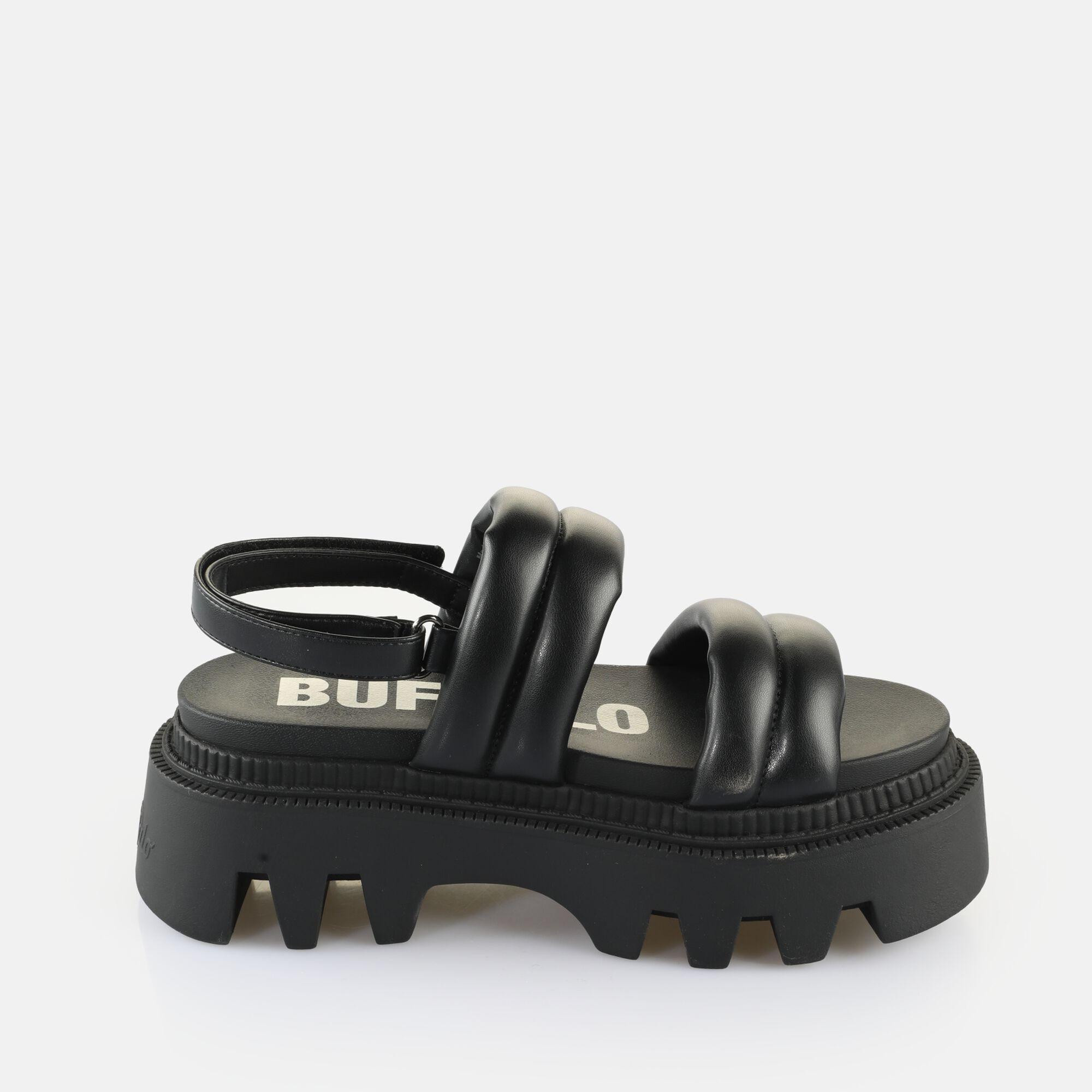 Buffalo  sandalen für en flora ts quilt - vegan nappa 