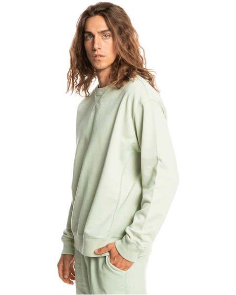 QUIKSILVER  Trip Away Over Sweatshirt Green Milieu 