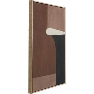 KARE Design Leinwandbild Classic Shape Brownie 60x90  