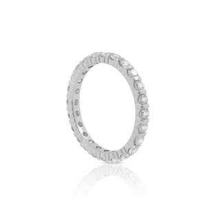 MUAU Schmuck  Bague Mémoire Diamant 1.00ct. or blanc 750 