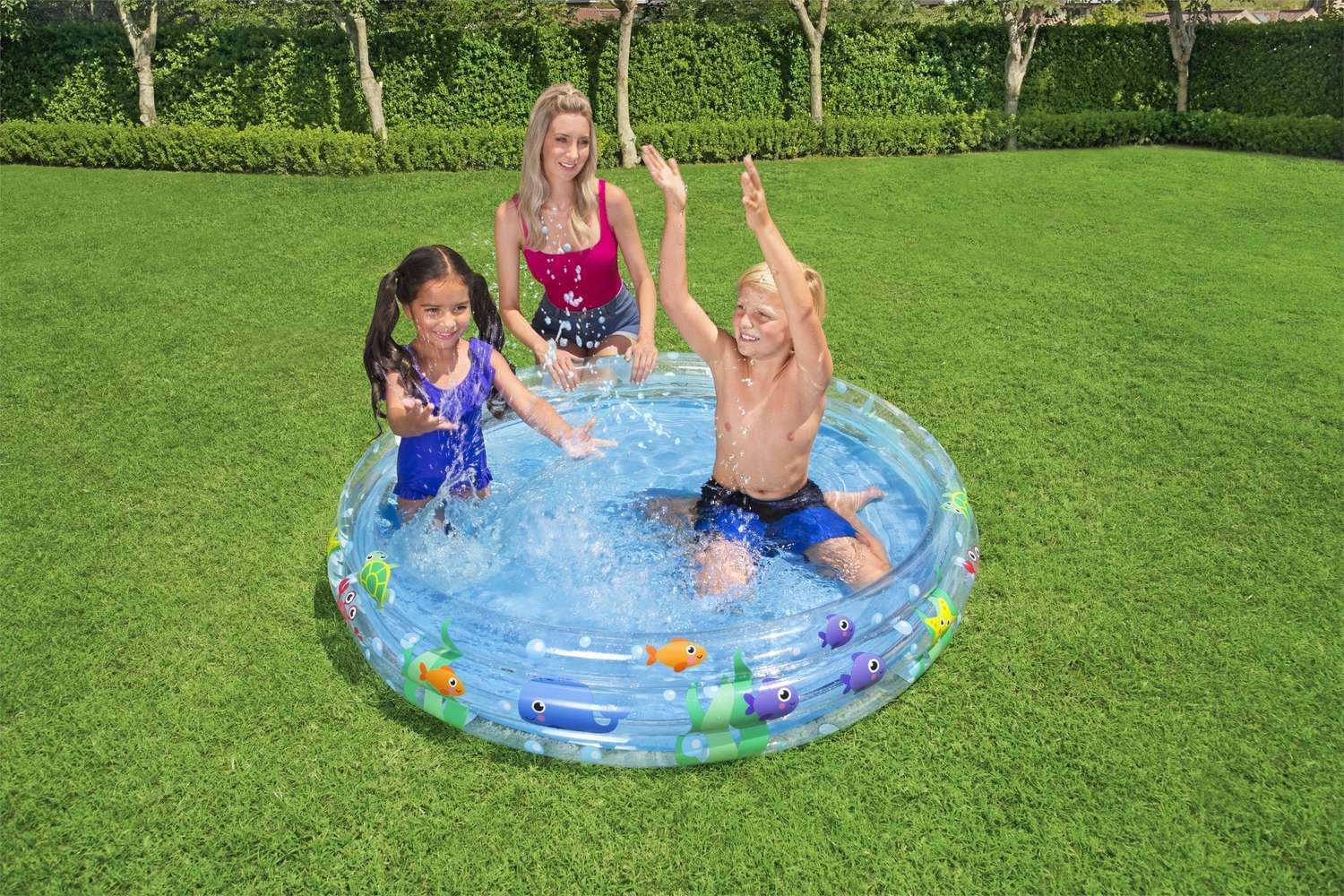 Bestway  Piscina a 3 anelli per immersione profonda 